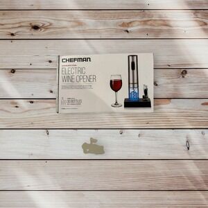 Chefman Electric Wine Opener NEW